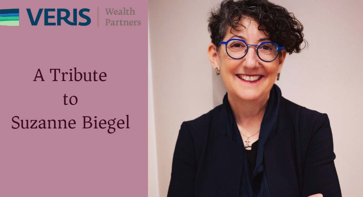Veris Partner Alison Pyott pays tribute to the life, work, and impact achieved by gender lens investing pioneer and catalyst at large Suzanne Biegel.
