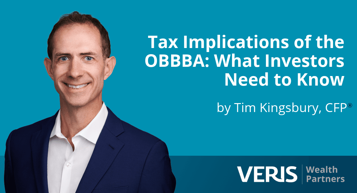 Financial Advisor Tim Kingsbury, CFP, covers the tax implications of the One Big Beautiful Bill Act (OBBBA) and covers a few actions that high-earning and high-net-worth taxpayers may want to consider taking now.