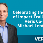 The cover image of a two part interview with Veris Co-founder Michael Lent.